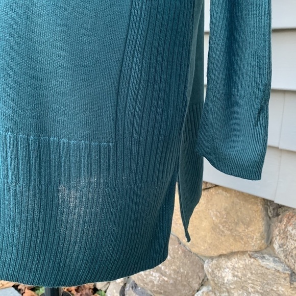 APT. 9® Women’s Ribbed Side Panel Turtleneck Sweater - Knight Green - Picture 10 of 13